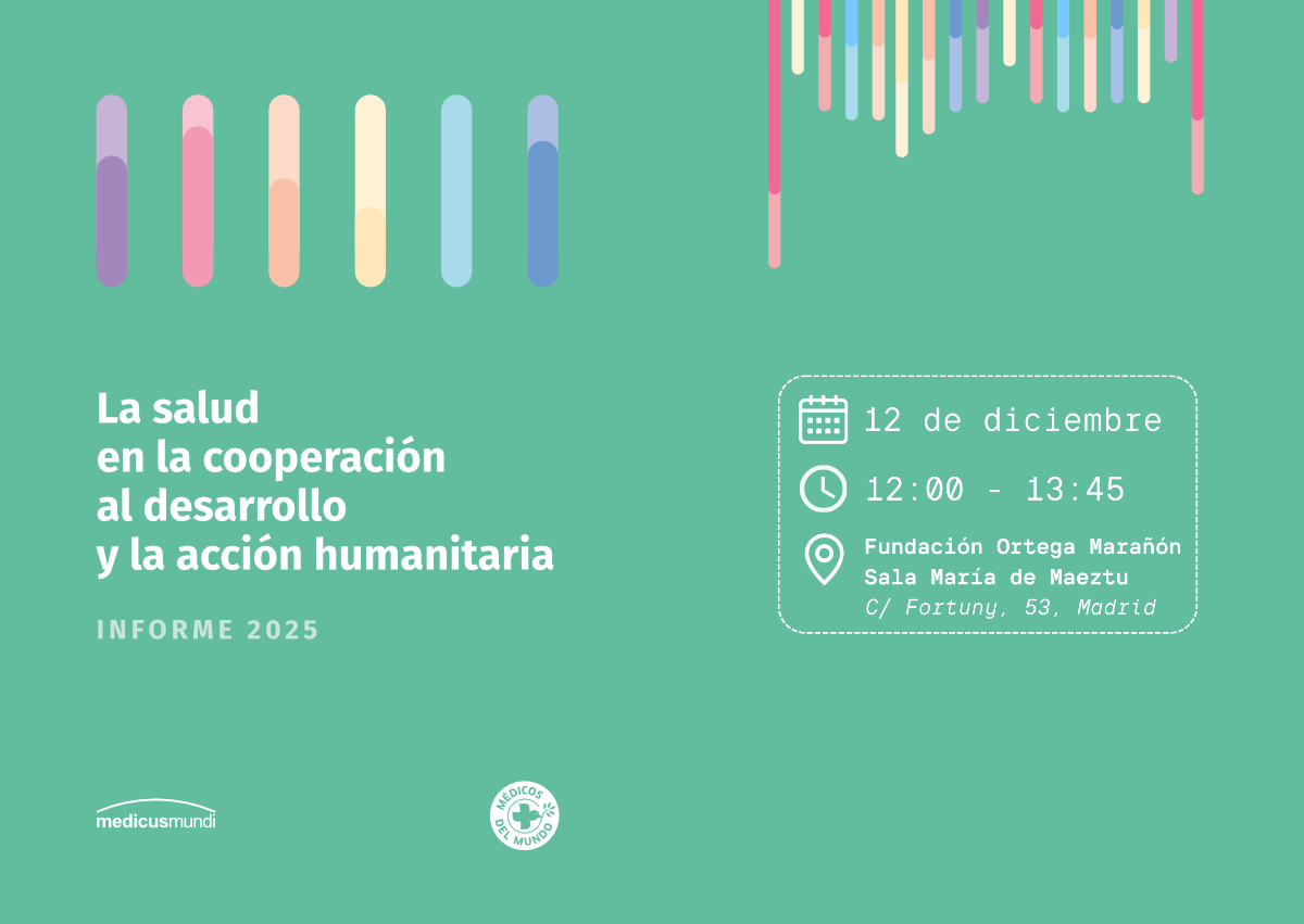 Presentación del Informe 2025: La Salud en la Cooperación al Desarrollo y la Acción Humanitaria